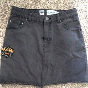 Def Leppard black skirt!!